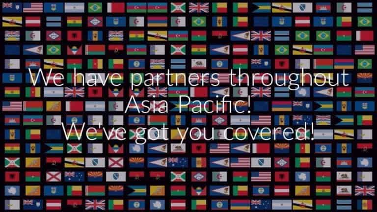 Partners throughout Asia Pacific